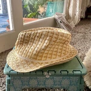 Woven Straw fedora